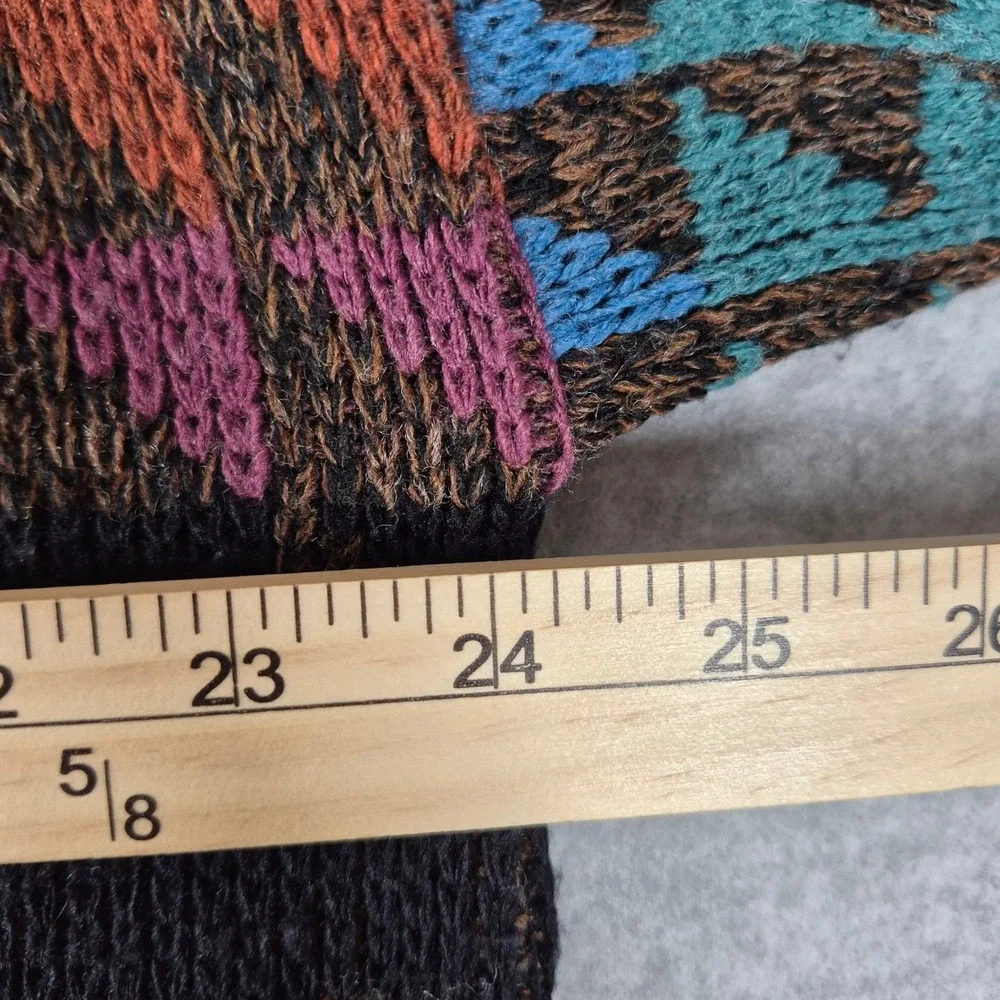 Vintage Clipper Mist Sweater Mens XTALL LXT Brown Aztec Southwestern Geometric